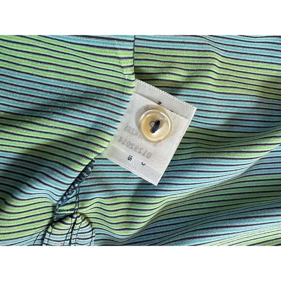 Peter Millar Golf Polo Men's Medium Southern Comfort Richland Crest Performance - Picture 8 of 12